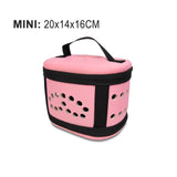 Travel Pet Cat Carrier handbag Puppy Cat Carrying Outdoor Bags for Small Dogs Shoulder Bag Soft Pets Cat Kennel WLYANG