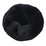 Long Plush Super Soft Pet Cat Bed Kennel Dog Round Cat Winter Warm Sleeping Bag Puppy Cushion Mat Portable Cat Supplies