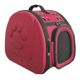 Pet Carrier For Dogs Cat Folding Cage Collapsible Crate Handbag Plastic Carrying Bags Carrying Bag Pet Supplies Dropshipping