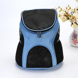 Pet Bag Outing Portable Cat Bag Mesh Dog Bag Breathable Pet Backpack Double Shoulder Front Backpack Portable Travel Backpack