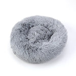 Pet Bed Cat Bed House Round Pet Dog Bed For Small Dogs Cats Nest Winter Warm Sleeping Bed Soft Long Plush Puppy Mat