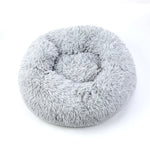 Pet Bed Cat Bed House Round Pet Dog Bed For Small Dogs Cats Nest Winter Warm Sleeping Bed Soft Long Plush Puppy Mat