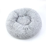 Pet Bed Cat Bed House Round Pet Dog Bed For Small Dogs Cats Nest Winter Warm Sleeping Bed Soft Long Plush Puppy Mat