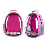 New Portable Transparent Capsule Pet Dog Kitty Puppy Backpack Carrier Outdoor Travel Bag Cats Carriers Pet Supplies