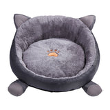 Cotton Pet Cat Bed House Winter Round Soft Warm Sleep Mat Cushion Kitten Dog Kennel