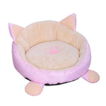 Cotton Pet Cat Bed House Winter Round Soft Warm Sleep Mat Cushion Kitten Dog Kennel