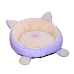 Cotton Pet Cat Bed House Winter Round Soft Warm Sleep Mat Cushion Kitten Dog Kennel