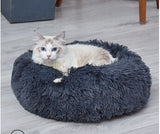 2019 Hot Sale Newest Pet Dog Cat Soothing Bed Soft Plush Round Cute Nest Comfortable Mats