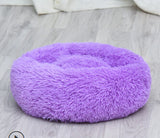 2019 Hot Sale Newest Pet Dog Cat Soothing Bed Soft Plush Round Cute Nest Comfortable Mats