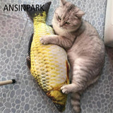 new beautiful artificial pet toy fish plush puppy dog toys cat toys fun pet cat sleeping pillow mint catnip toys 1PCS g666