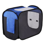 Pet Foldable Breathable Kennel Portable Pet Drying Box Folding Dogs Hair Dryer Blow Box For Teddy Grooming House Bag