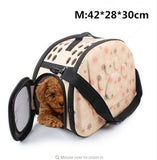 Travel Pet Cat Carrier handbag Puppy Cat Carrying Outdoor Bags for Small Dogs Shoulder Bag Soft Pets Cat Kennel WLYANG